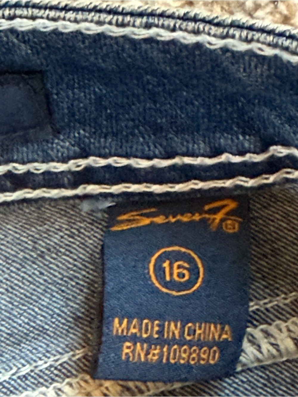 NWT Seven7 Women's plus Size Flare Jeans - Picture 6 of 13